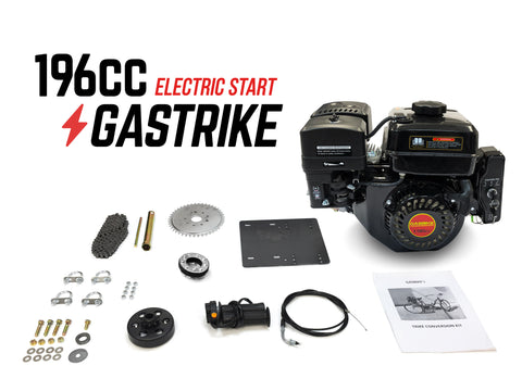 GasTrike 196cc Trike Engine Kit - Electric Start - Gasbike.net