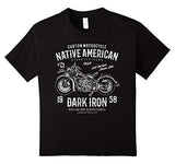 Retro  Vintage Native American Distressed Motorcycle Design - Gasbike.net