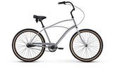 Raleigh Bikes Men's Special 3 Cruiser Bike, 26"/One Size, Silver - Gasbike.net