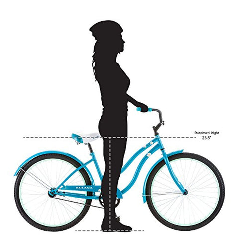 Kulana Women's Cruiser Bike, 26-Inch, Blue - Gasbike.net