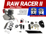 Raw Racer II 80cc/100cc Bicycle Engine Kit - Gasbike.net